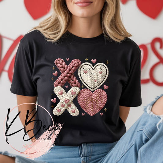 Knitted XOXO